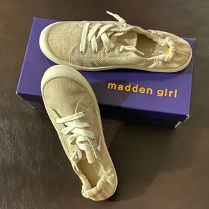 Madden Girl Barby Tan Slide On Shoes